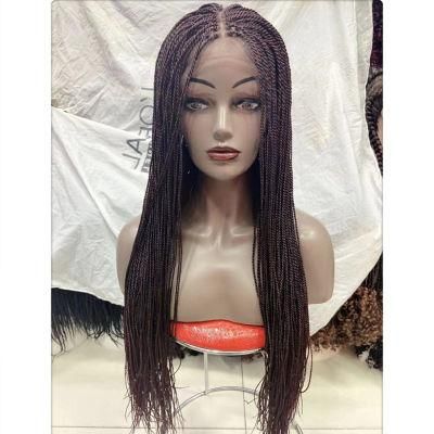 New Trend Braided Long Wig Hand Braided Wigs