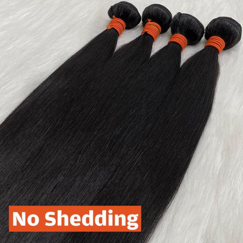 Chinese Bulk Hair Extensions Double Drawn Mongolian Hair