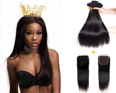 Virgin Brazilian Human Hair Straight Natural Color Human Hair Bundles 100% Unprocessed Virgin Human Hair Weaving