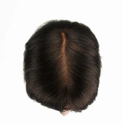 Custom Bleached Knots French Lace Toupee for Men
