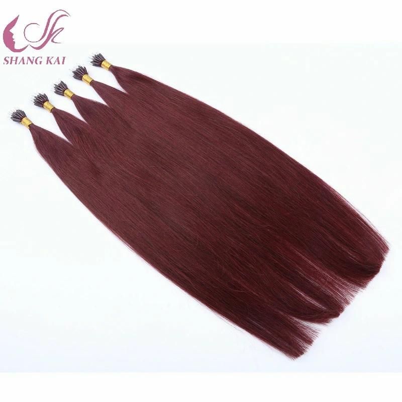 Shedding Free Unprocessed Double Drawn Nano Ring Hair Extensions Fast Shipping