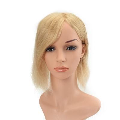 High Quality Blonde Custom Made Integration Hair Replacement