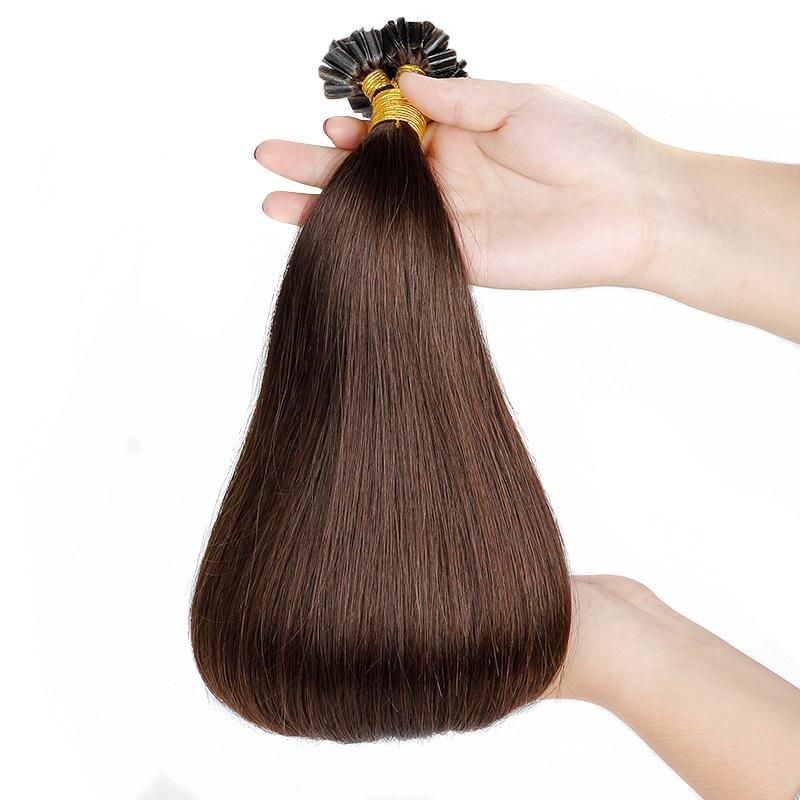 Hotsale Cheap Keratin Pre-Bonded Hair Remy Nail Hair Extensions