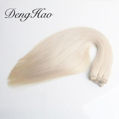 Double Drawn Virgin Remy Hair Weft Hair Extension Beautiful Color