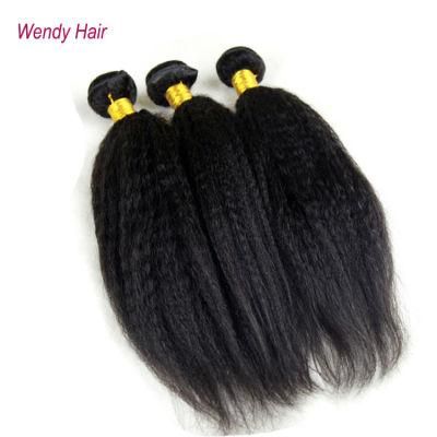 Best Selling High Quality Grade 12A Kinky Straight Hair Weaves for Black Women