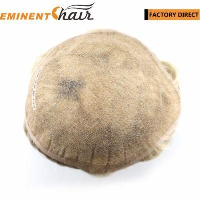 Mongolian Hair Full Lace Stock Hair Replacement
