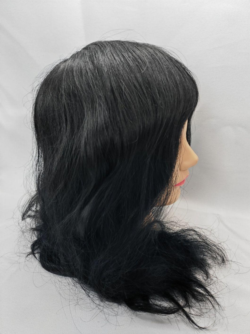 2022 Best Ventilated Fine Mono Base Human Hairpiece Made of Remy Human Hair