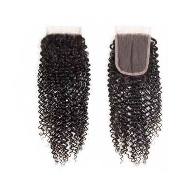 Kbeth Jerry Curly 6*6 Transparent Lace 12 Inch Closure Cheap Price Toupees From China Xuchang Factory Wholesale Price
