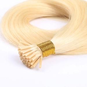 Multi-Color Straight I-Tip 100% Brazilian Human Hair Clip in Hair Extensions