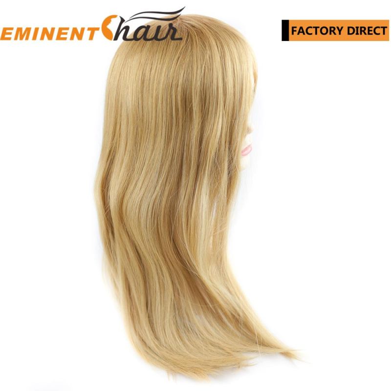 Factory Direct Silk Top Brazilian Remy Hair Lace Women Hair Replacement