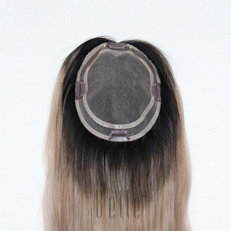 Belle 100% Top Quality Virgin Hair Mono Topper