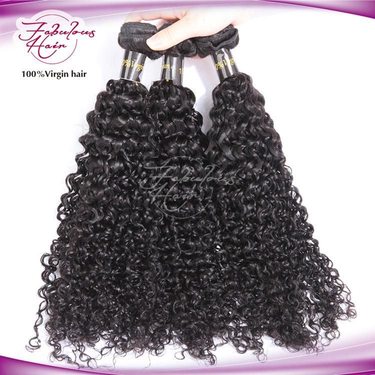 Hot Selling Curly Indian Human Hair Remy Virgin Hair