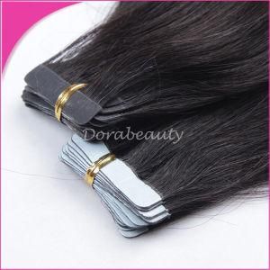 Factory Wholesale Adhesive Tape in Weft Human Hair Extensions