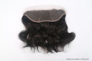 Wholesale Human Virgin Brazilian Hair Black Body Wave 13X4 Frontal Increase The Density of 150%