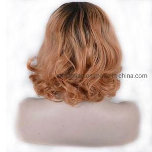 Cheap Ombre Remy Human Hair Full Lace Front Wigs Virgin Bob Hair Wigs