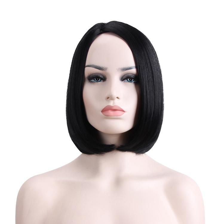 Wholesale Synthetic Short Bob Straight Wig Natural Wig