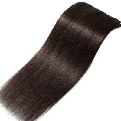 100% Human Hair Extension Full Head 7PCS Clip in Human Hair Extension (AV-CH80-14-2)