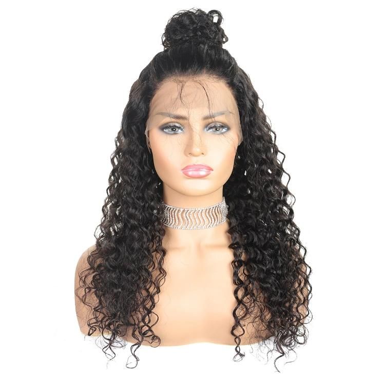 Wholesale 4X4 Deep Wavy Lace Frontal Human Hair Wigs