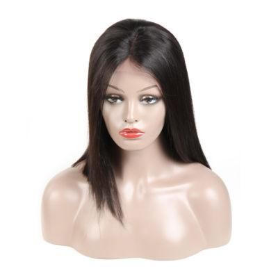 High Quality Long Straight Lace Front Wig 100% Brazilian Remy Human Hair Weft