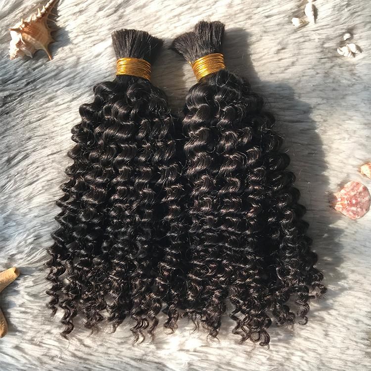 Afro Kinky Hair Extensions Remy Hair Wholesale Bulk Virgin Hair Braiding