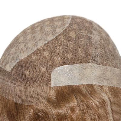 Human Hair Invisible Knots Silk Top Full Lace Wig