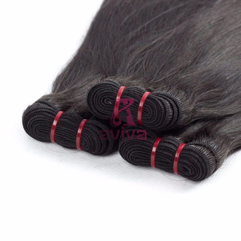 Whosale 7A Virgin Remy Brazlilian Hair Weave Natural Color Human Hair Extension Straight