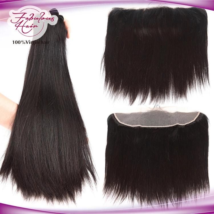 Hair Bundles for Virgin Human Hair Lace Frontal Straight Hair