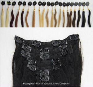 Full Head Clip in Hair Extensions Straight Hair Clip