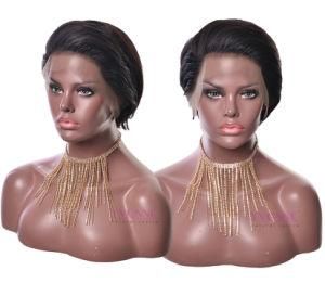 New Design Pixie Cut Lace Wig Brazilian Human Hair Wig