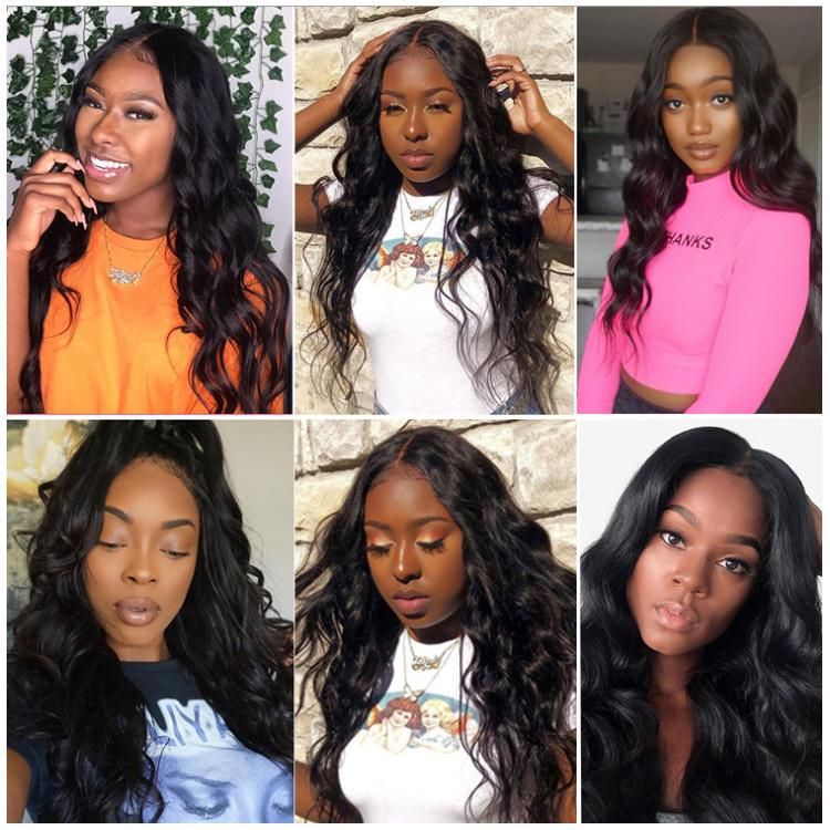 Wholesale Raw Cambodian Body Wave Virgin Human Hair Wigs Cheap Full Lace Frontal Closure Wig for Black Women Lace Front Wig