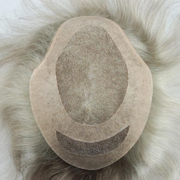 (LT218) German Net and PU Coating Hair System Men