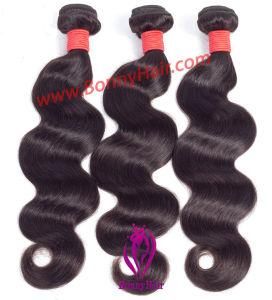 Body Wave Human Double Drawn Indian Human Remy Hair Extension