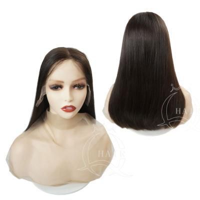 Best Quality Unprocessed Brazilian Virgin Hair Made Lace Front Lace Top Wigs for White Women with Beauty or Medical Use