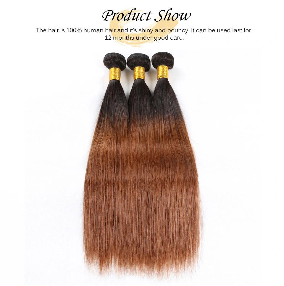 1b/30 Color Hair Brazilian Virgin Human Hair Bundles