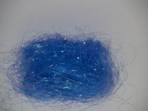 Blue Metallic Sparkle Angel Hair Iridescentshred