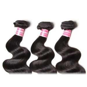 100% Natural Human Hair Body Wave Hair Weaving Bundles