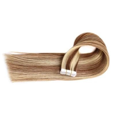 Factory Price Raw Cuticle Aligned Virgin Human Hair Tape in Hair Extensions