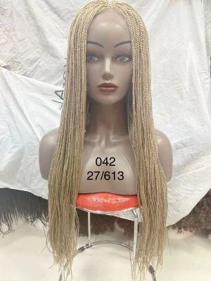 Popular Synthetic Lace Front Braided Wig Hair Wig for Women
