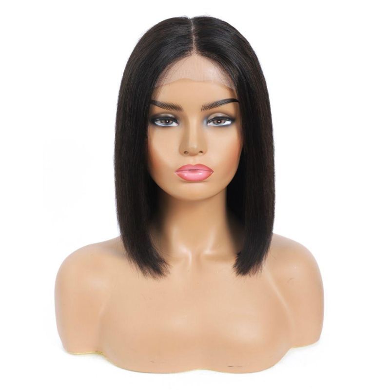 Kbeth Natural Hair Wigs 2021 Fashion Short Black Woman Favourite Sexy Straight 11A Good Quality Customzied Bob China Wig Ready to Ship