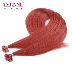 Color #35 Prebond Nail Tip Human Hair Extensions