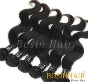 Brazilian 100% Body Wave Remy Virgin Hair (BX-24&prime;&prime;-1B#)