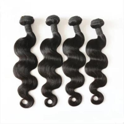Natural Black 100% Human Remy Hair Glueless Lace/Full Lace Wig for Body Wave