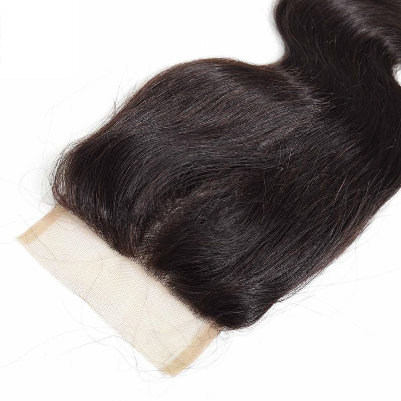 Wendyhair Body Wave Brazilian Remy Human Hair Top Closure