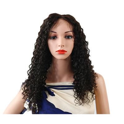 Kbeth Woman Natural Black Kinky Curly Human 100% Virgin Hair Custom Remy Fashion Full Lace Wig Wholesale