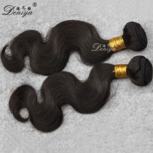 Fashion Body Wave Natural Balck Color Vigrin Human Hair Weave