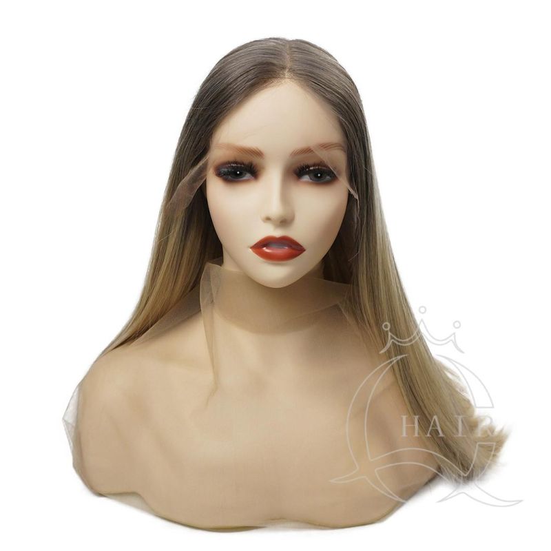 Wholesale High Quality Human Hair Wigs/Lace Top Wigs/Swiss Lace Wigs/Lace Front Wigs for White Women with Beauty or Medical Use