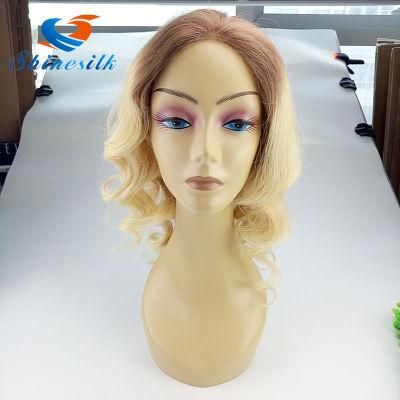 Blonde #613 Color Brazilian Full Lace Wig Wavy Hair Wig
