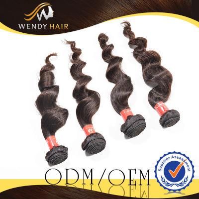 Peruvian Natural Color French Curl Hair Weaving