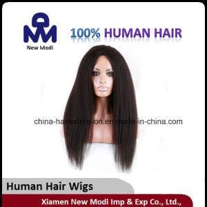 Brazilian Remy Human Kinky Middlepart U Front Lace Wig