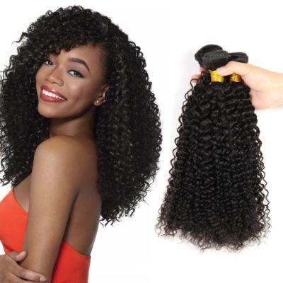Kbeth 2021 Hot Sale Natural Color Kinky Curly Brazilian Human Virgin Hair Bundles for Black Women Perruque Femme
